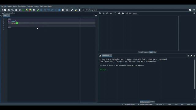 Introduction To Spyder, The Python ID, Creating Cell, Function Explained With Examples in Malayalam смотреть онлайн