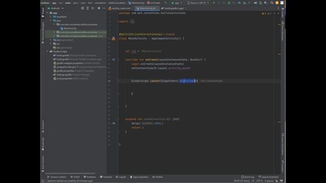 Dispatchers & Coroutines - KOTLIN COROUTINES | 2023 смотреть онлайн