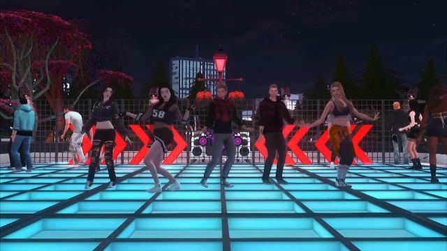 Sims 4 - New Year's Dance Animation Medley (Tiktok Animation Download) смотреть онлайн