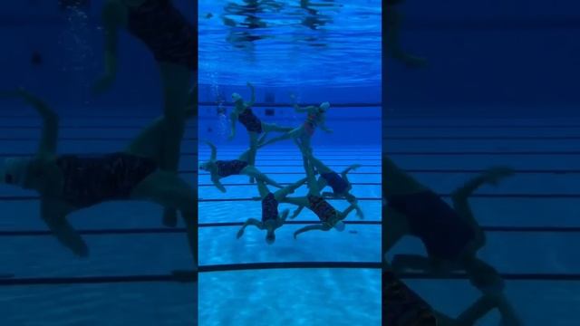 Пора создавать новый вид спорта - «Подводное синхронное плавание»??♀️