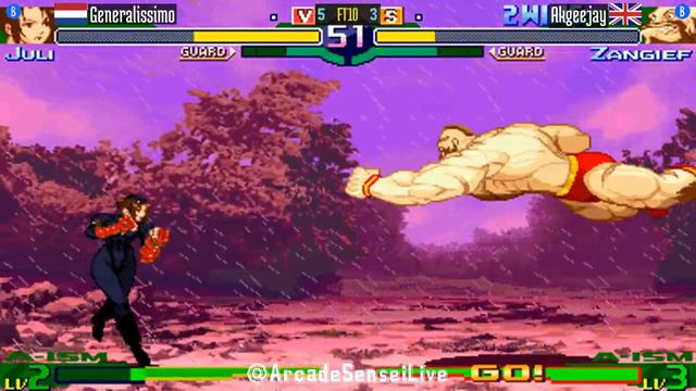 FT10 @sfa3: Generalissimo (NL) vs Akgeejay (GB) [Street Fighter Alpha 3 Fightcade] Mar 17 смотреть онлайн