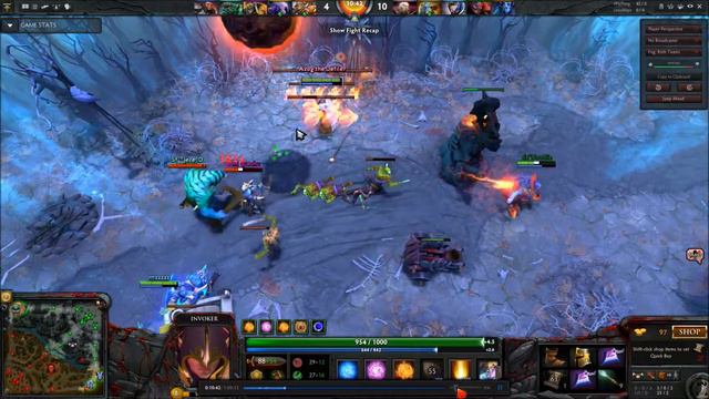 Invoker at Warp Speed 1.9 - That's Five Baby - Dota 2 смотреть онлайн