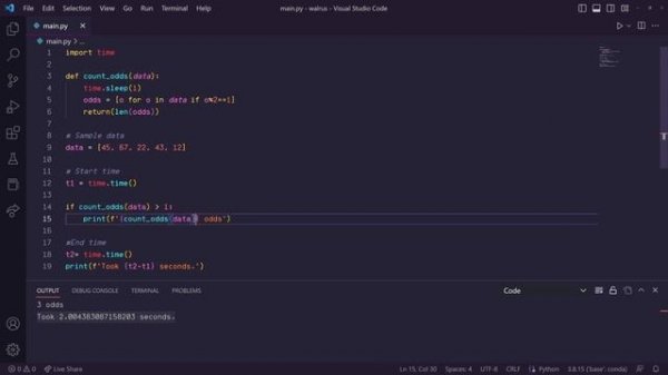 Python's Walrus Operator??