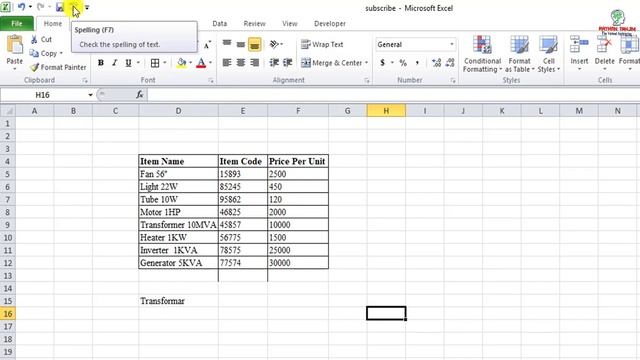 Spell Check in Excel || MS Excel Tutorial Bangla смотреть онлайн