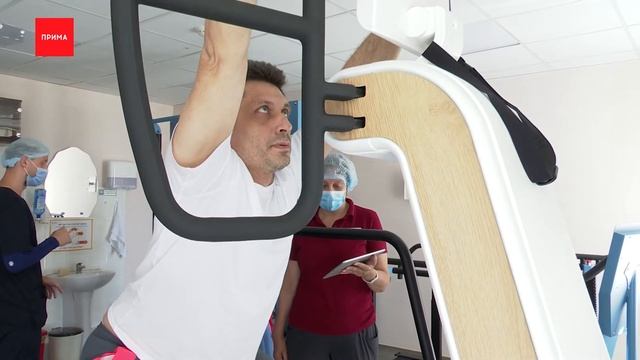 Новое оборудование поступило в центр реабилитации Краевой клинической больницы смотреть онлайн