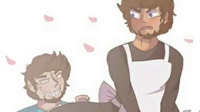 Шипы херобрин×стив (herobrine×steve)