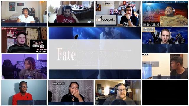 Fate/Apocrypha Episode 1 Reaction Mashup смотреть онлайн
