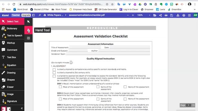 PDF Annotation in Google Drive (Comments, Kami) смотреть онлайн