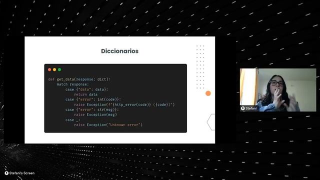 Pattern Matching en Python смотреть онлайн