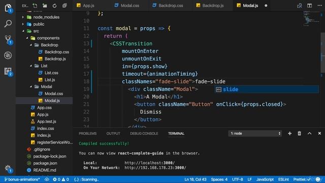 389 The CSSTransition Component смотреть онлайн