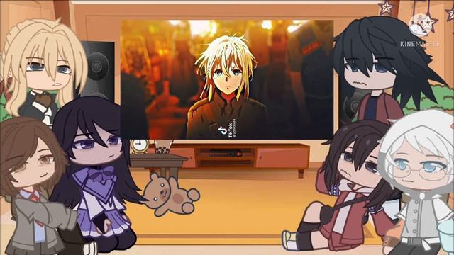 My Favorite Anime Characters React To Each Other | Violet Evergarden | 5/6