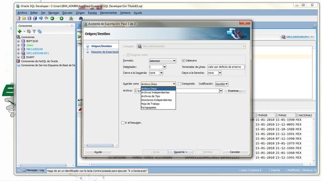 Exportar información a Excel con Oracle смотреть онлайн