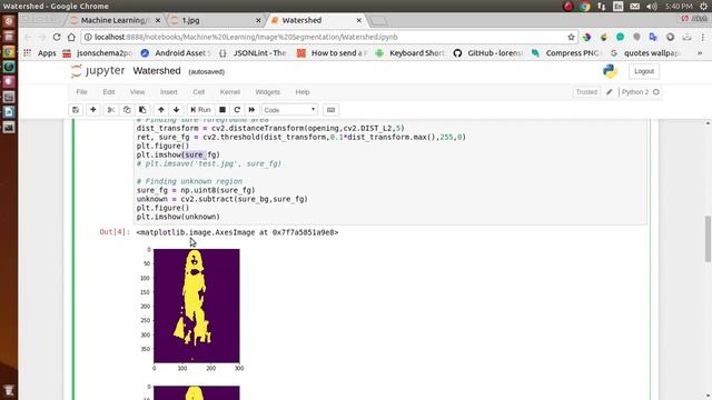 How to implement Image segmentation with Watershed Algorithm| Python | Explanation with code| смотреть онлайн
