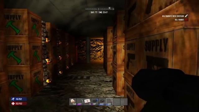 7 DAYS TO DIE PS4 let's play #28 Gameplay: Sweet jump смотреть онлайн