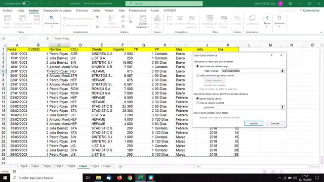 Práctica 8 modelo 2 Excel смотреть онлайн