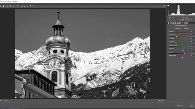Photoshop - #4 Schwarz Weiss Mit Camera RAW