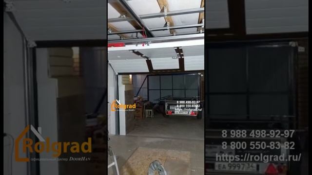 Секционные ворота RSD 02 с калиткой Волгоград. ООО РОЛГРАД смотреть онлайн