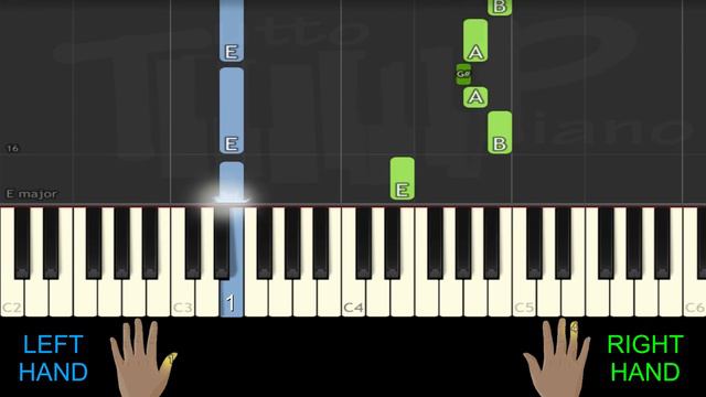 Vivaldi - 4 seasons (Easy piano) смотреть онлайн