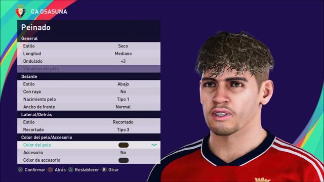 EZ ABDE face+stats (Osasuna / Morocco NT) How to create in PES 2021 смотреть онлайн