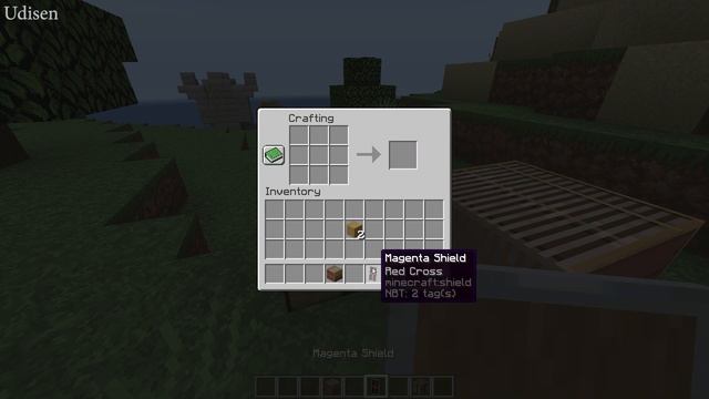 MINECRAFT 1.20.1 How to Put a Banner on a Shield! смотреть онлайн