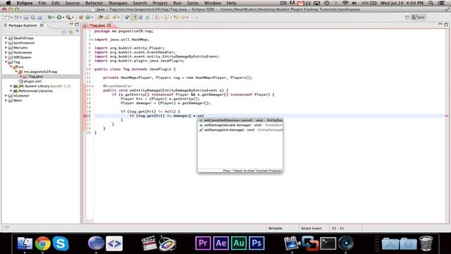 Bukkit Coding ~ Episode 38: HashMaps смотреть онлайн