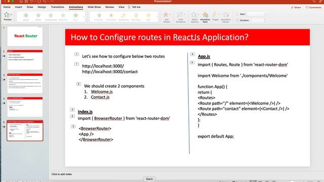 React Router Tutorial - 1 || What is React Router? How to install and configure routes? смотреть онлайн