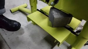 Станок-гильотина для колки тротуарной плитки и кирпича ZIGZAG BS330