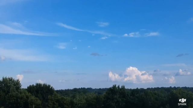 DJI spark beautiful Sky смотреть онлайн