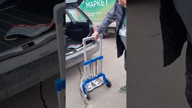 ЗУБР. ТЕЛЕЖКА ХОЗЯЙСТВЕННАЯ, СКЛАДНАЯ. 120 КГ смотреть онлайн