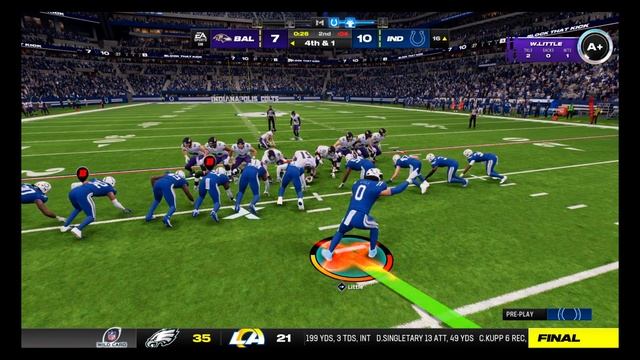 LINEBACKER 3 USER PICKS VS LAMAR JACKSON IN WILDCARD ROUND! MADDEN 24 SUPERSTAR LB GAMEPLAY PART 31 смотреть онлайн