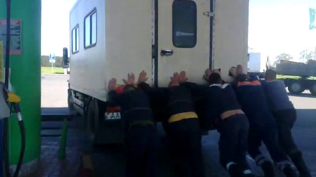Запуск ГАЗ после заправки смотреть онлайн
