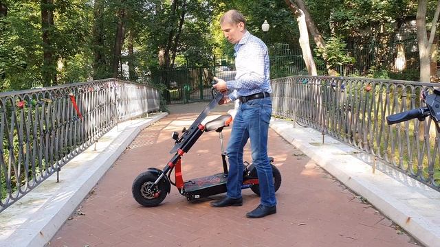 Электросамокат Yokamura Raptor 13x - 60 кг. комфорта смотреть онлайн