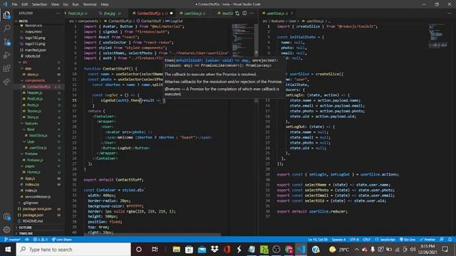 building Instagram with REACT.JS! (styled-components, Firebase v9, Redux) смотреть онлайн