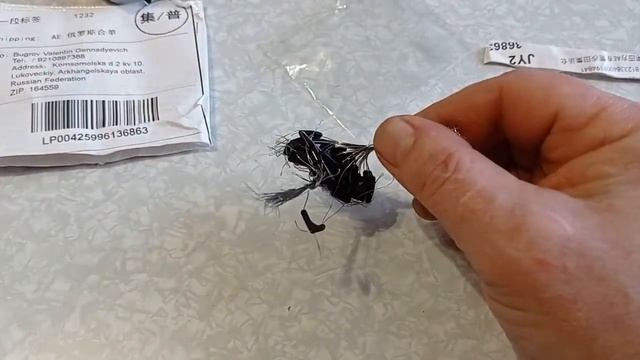 Разветвитель лески.Распаковка бандерольки смотреть онлайн