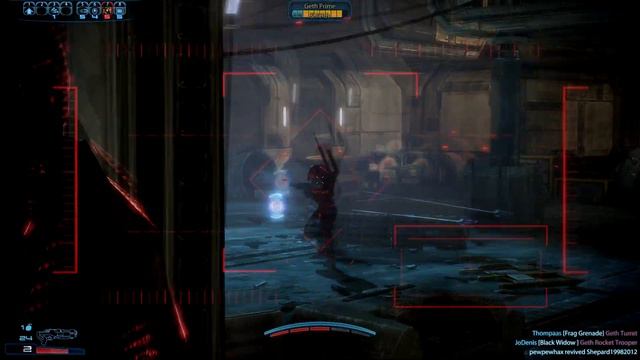 Mass Effect 3 N7 Destroyer Gameplay whit AT-12 Raider shotgun смотреть онлайн