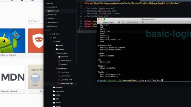 Crash Course with Rails 5 + MongoDB + Sass смотреть онлайн