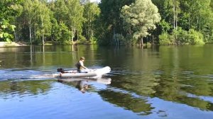 HDX 2,6 - когда надоело грести. Первый запуск и обкатка мотора. Усиление транца на Феникс 280Т люкс