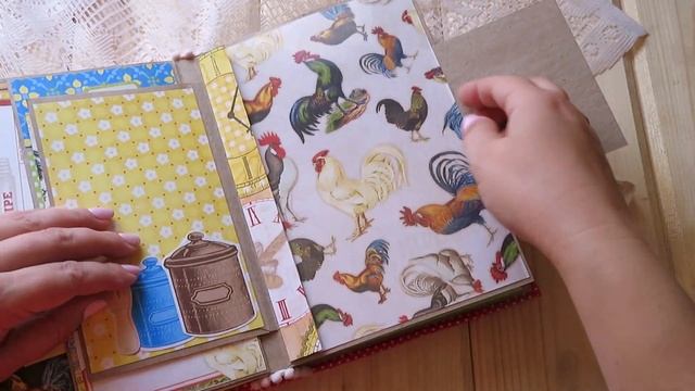 Кулинарная книга "Family recipes" (BoBunny). Скрапбукинг смотреть онлайн