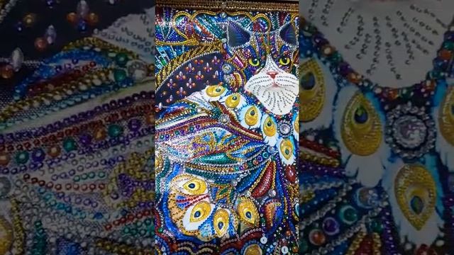 ЦЫГАНСКИЙ КОТ ???// АЛМАЗНАЯ МОЗАЙКА// ЕЩЕ ЧУТЬ ЧУТЬ И ГОТОВ// смотреть онлайн