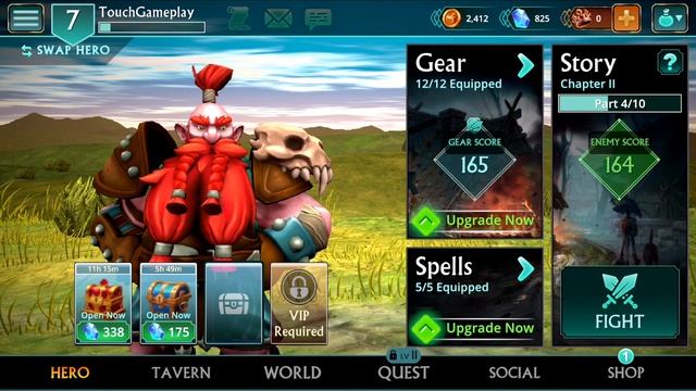 Puzzle Quest 3 - Match 3 Battle RPG (by 505 Games (US), Inc.) - iOS/Android/S - Walkthrough: Part 4 смотреть онлайн