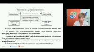 Интеграция естественнонаучных знаний и формирование современной научной картины мира (Физика)
