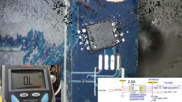 Не включается ноутбук. Ремонт ноутбука samsung np350v5c . Поиск утечки. смотреть онлайн