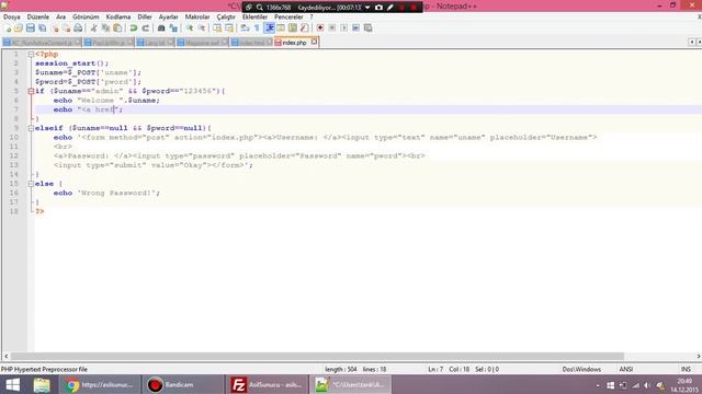 Php With Login System смотреть онлайн