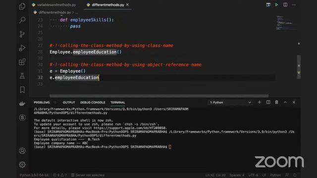 Python Object Oriented Programming Tutorial смотреть онлайн