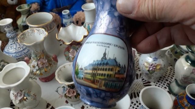 Советский фарфор.Коллекция миниатюрных вазочек.??? смотреть онлайн