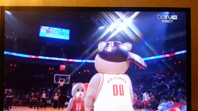 Mascotas Graciosas 2013 Mascot inflatable NBA All Star Game Houston 2013 смотреть онлайн