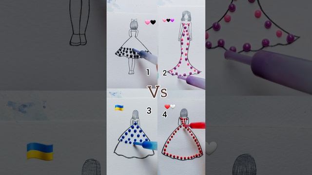 4 color drop art #satisfying #drop #shorts смотреть онлайн