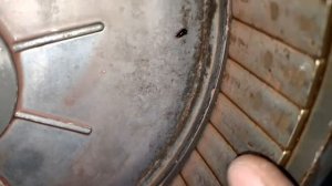 Масло в мотор колесо и отколотые магниты