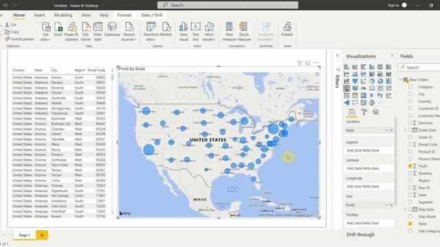 Interactive Maps Tutorial for Power BI: Understanding Basic and Filled Maps смотреть онлайн