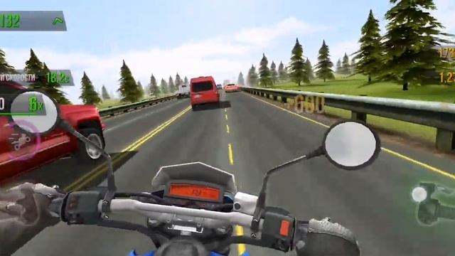 Гонки на мотоцикле #игры #гонки #мотоцикл #trafficrider смотреть онлайн